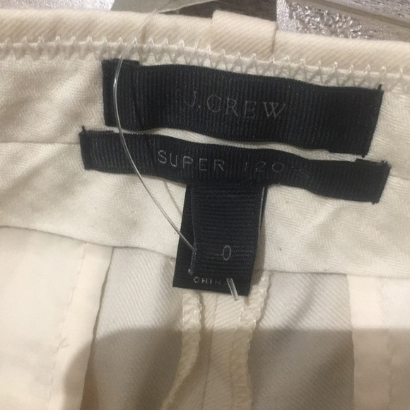 a PRICE DROPPED‼️NWT Cream J.Crew Pants - Picture 4 of 6